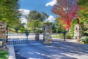 View of gate