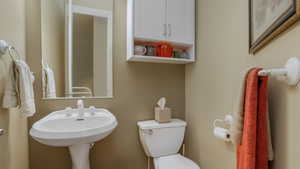 Bathroom featuring toilet