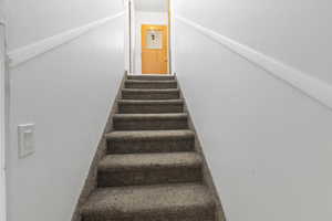 View of stairs
