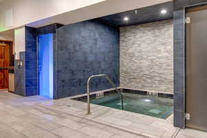 View of pool