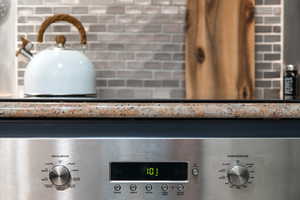 Kitchen view of washer / dryer