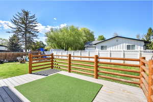 Deck off the Kitchen