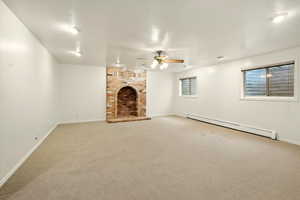 Basement living room