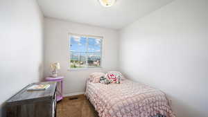 Guest bedroom or craftroom.