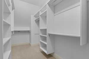 Spacious closet