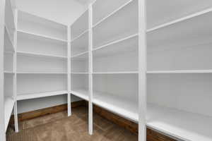 View of storage area