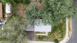 Aerial view of property and surrounding area
