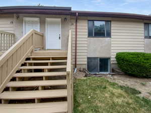 View of entrance to property