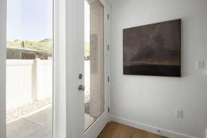 Inviting entryway! Flooded with light! *model