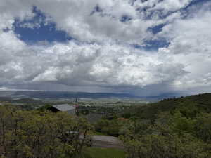 View of mountain backdrop