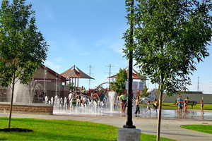 City owned splash pad