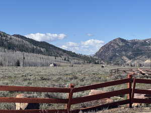 Gate entry area at Weber Canyon Rd