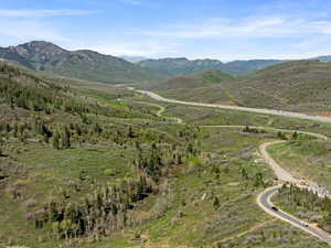 View of mountain background
