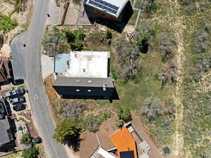 Aerial view of property's location
