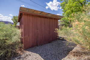 View of shed