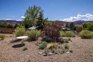 View of mountain backdrop