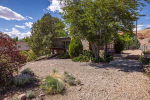 View of front of house with fence