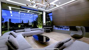 View of building lobby