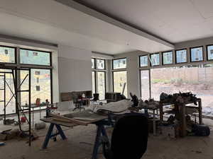 View of misc room
