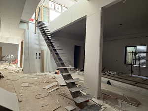 View of staircase