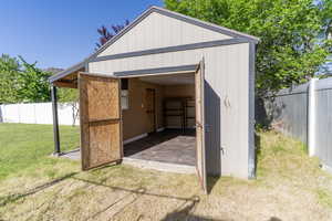 View of shed