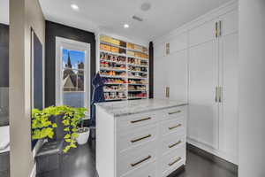 View of spacious closet