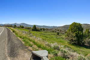 View of mountain backdrop