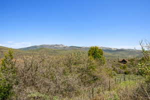 View of mountain background