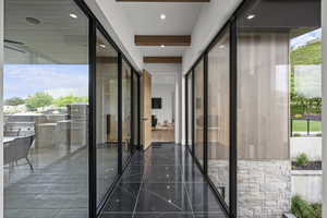Breezeway to Apartment
