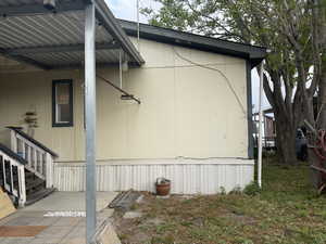 View of property exterior
