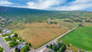Aerial overview of property's location