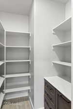 View of storage area