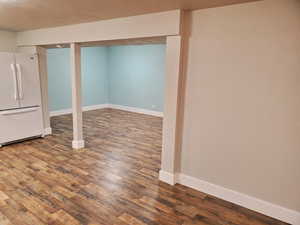 Basement living room