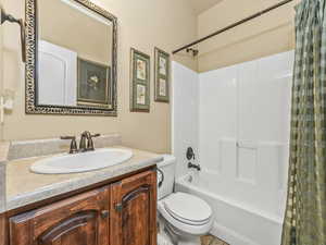 2nd full bathroom on level 1.