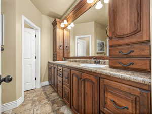 Master bathroom