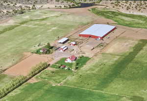 Aerial view of property