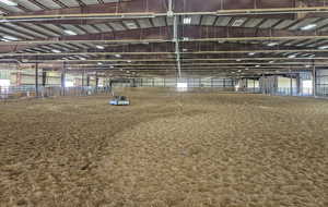 View of indoor riding arena