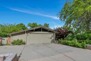 Double garage