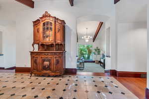 Marble entryway