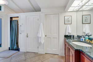 Master bathroom