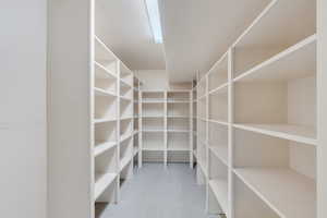 Large pantry of storage room