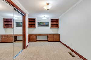 Bedroom #3 has built-in desk