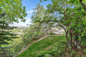Fully fenced lot