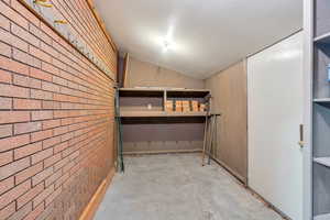 Workshop off of garage