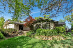 Front of property and garage