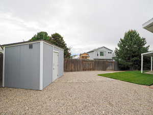 View of shed