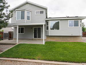 Back of house featuring a patio