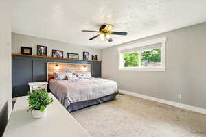 Primary Bedroom with double closets