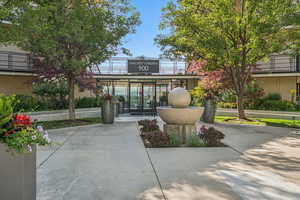 Front plaza