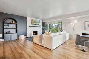 Expansive open floorplan